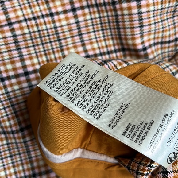 FREE PEOPLE TURNING POINT TROUSER - NEUTRAL COMBO, SIZE 10 1371 - Picture 9 of 9